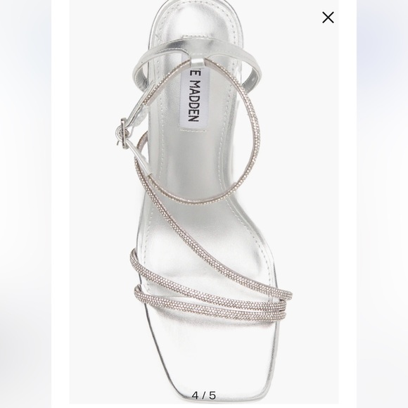 EUC Meggie Crystal Ankle Strap Sandal (Women) (worn once) - Picture 1 of 4